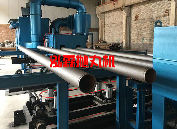 鋼管內(nèi)壁噴砂除銹拋丸機(jī)設(shè)備 鋼管內(nèi)壁噴砂除銹拋丸機(jī)設(shè)備